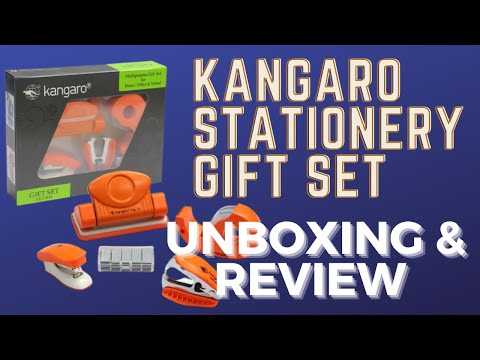 Kangaro Stationery office set | Multipurpose Gift set | Unboxing and Review
