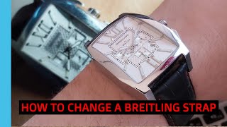 Breitling Bentley Flying B Strap replacement