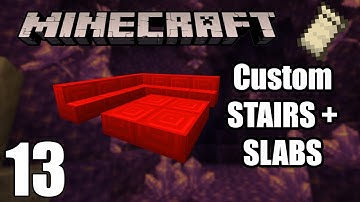 Minecraft, but WE ADD STAIRS & SLABS with Fabric