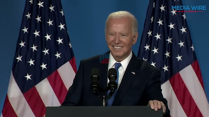President Biden speaks in rare solo news conference