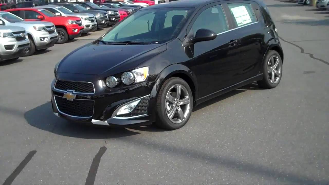 2016 Chevrolet Sonic Hatchback Rs Black Burns Cadillac Chevrolet