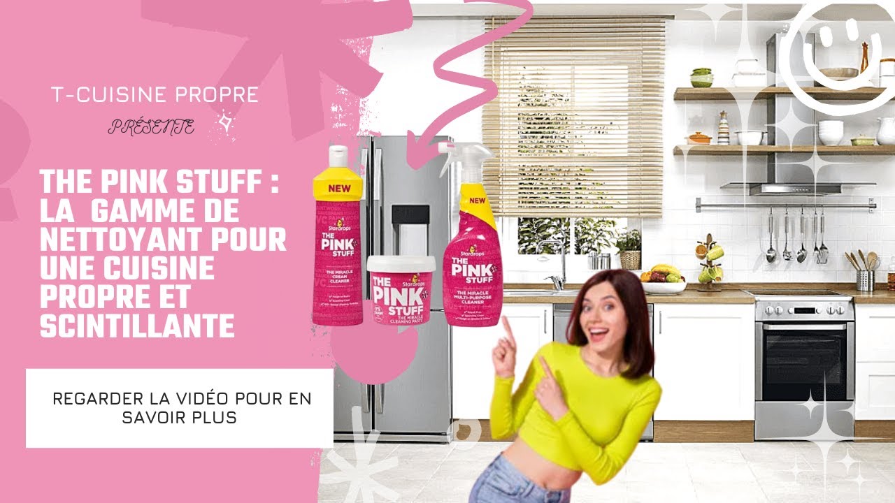 ASTUCES TOUT SUR LES PRODUITS THE PINK STUFF//test , avis 