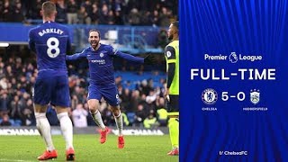 Chelsea VS Huddersfield 5-0 All Goals Highlight