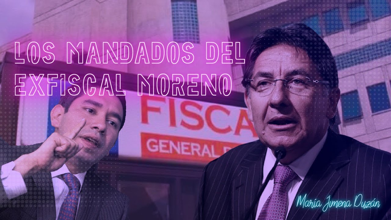 Los mandados del ex fiscal anticorrupción Luis Gustavo Moreno. - YouTube