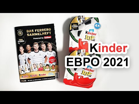 EURO 2020 Ferrero Kinder 2021 ФУТБОЛ ЕВРО 2020 Альбом наклеек Ферреро 2021 Kinder Joy Euro 2020