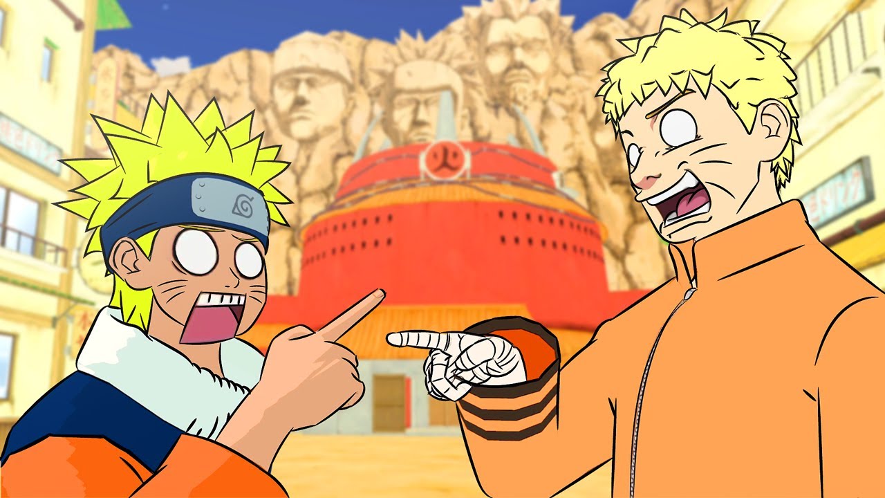 If Naruto met Hokage Naruto 