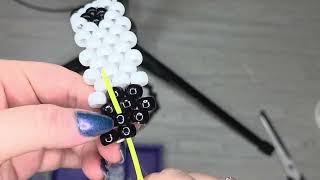 Snoopy Kandi Keychain Tutorial 