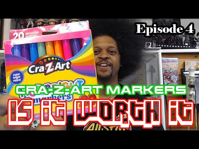 My 40 different colored CraZArt Markers by KrazeeKartoonz on