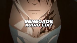 renegade - aaryan shah [edit audio]