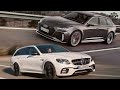 Новая Audi RS6 сразилась на треке с Mercedes-AMG E63s Estate