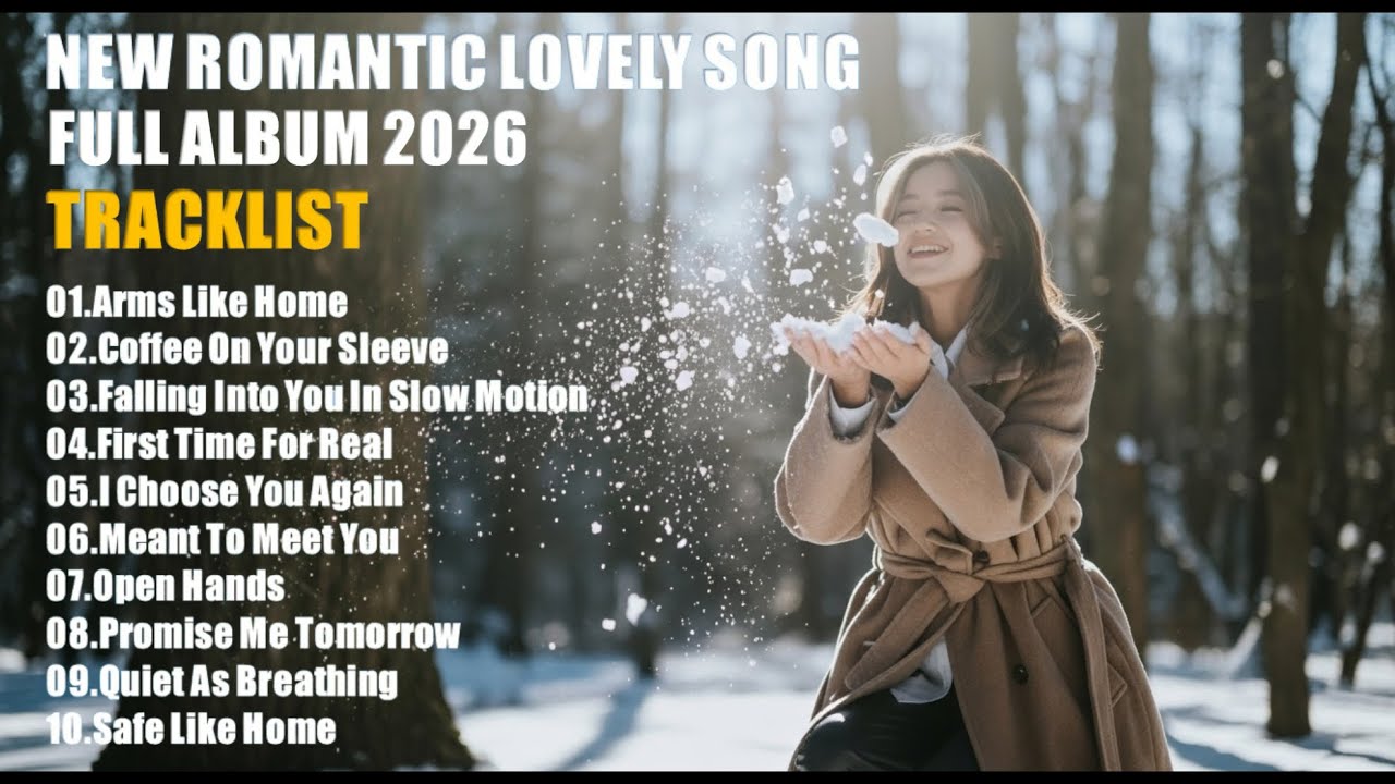 🎵 New Romantic Lovely Song❤ // Coffee On Your Sleeve // New Cover Song Playlist 2026