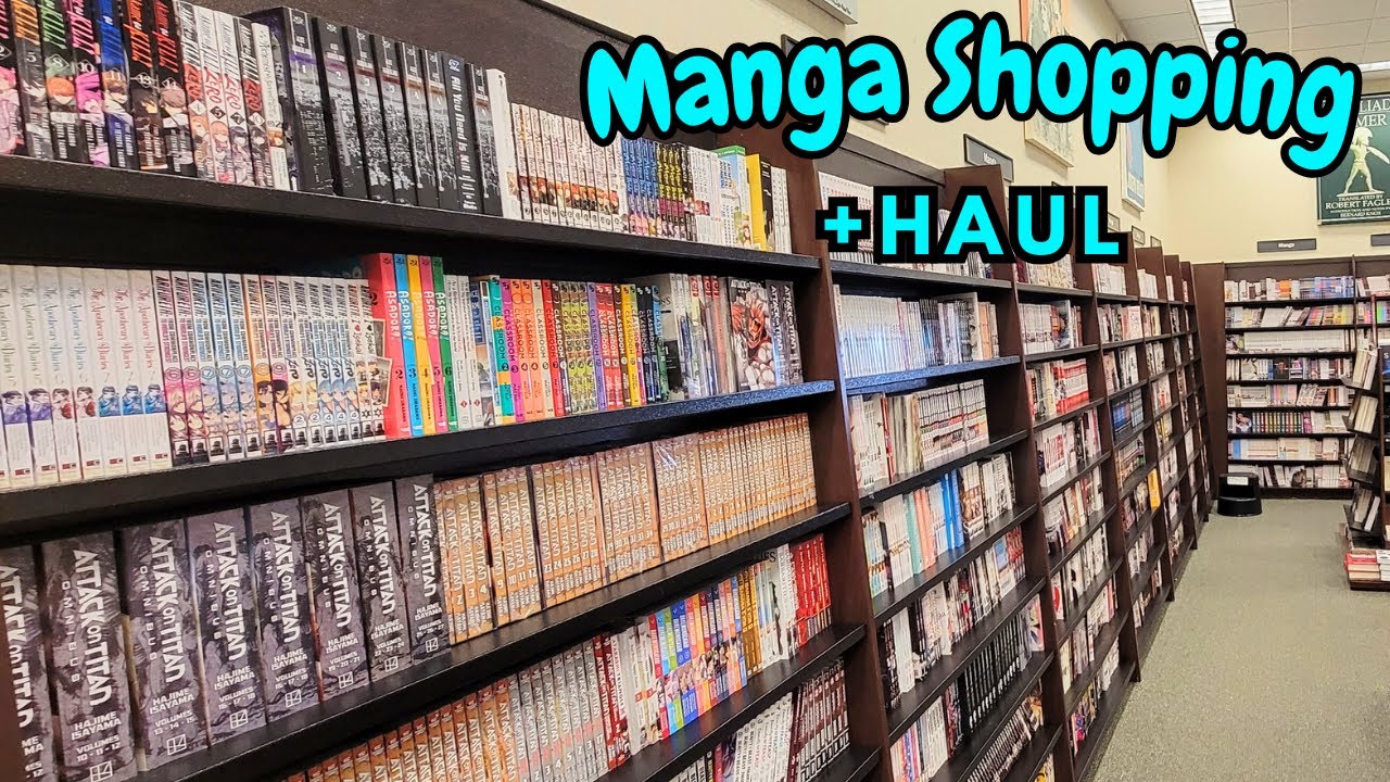 I Went Manga Shopping! (HUGE HAUL)