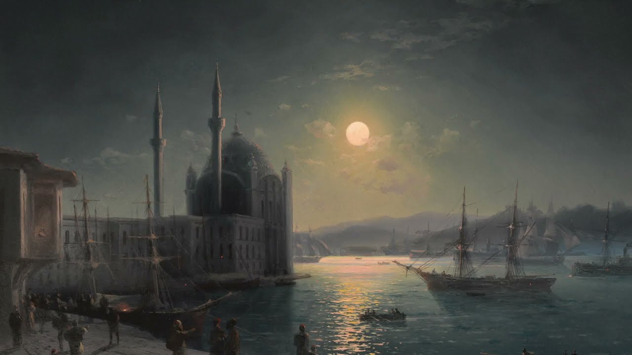 Ortaköy'de Mehtap- İvan Ayvazovski (resim okuma)