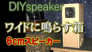 【NFJ980円2 5inchフルレンジスピーカーユニット】ダンプド対称ホーンKB-08