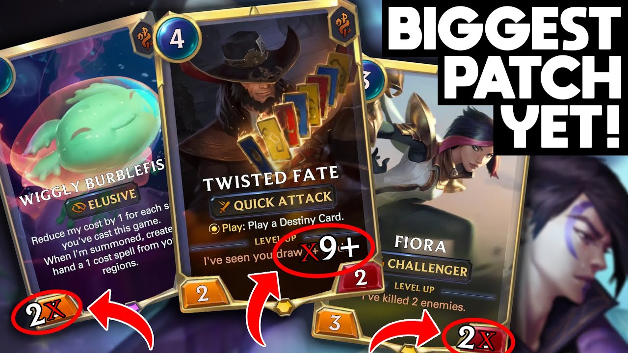 The DEATH Of Twisted Fate and Fiora? Patch 2.5.0 Notes