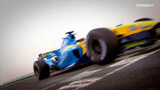 Renault F1 V10 Fernando Alonso's Car - Top Gear Series 5 2004 - BBC 720p upscaled 50 FPS