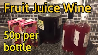 How to Make Wine from Fruit Juice Cartons