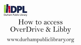 How to access OverDrive and Libby