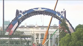 White House UFC fight: Construction on towering ‘Claw’ underway | NBC4 Washington