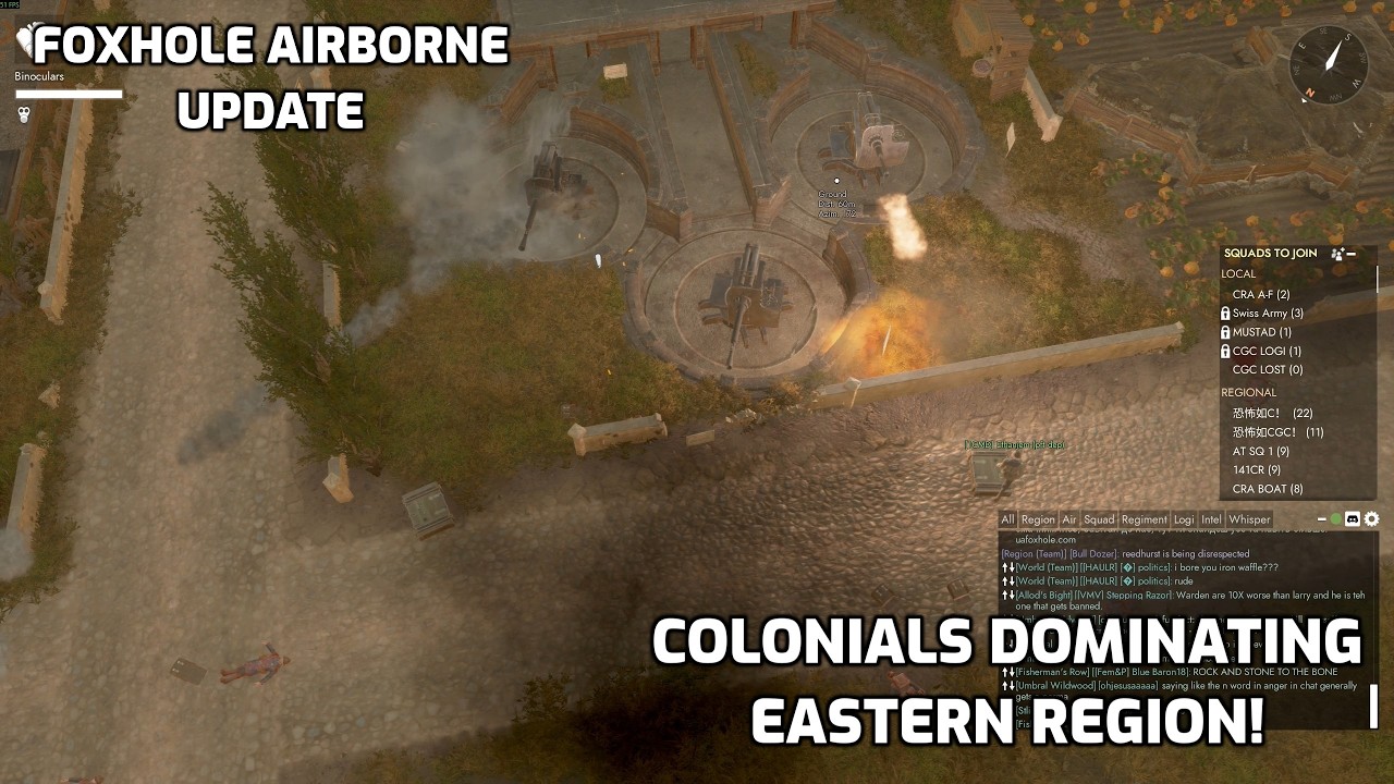 Push the Advantage | 141CR Regiment | Foxhole Airborne