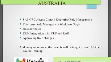 SAP GRC ONLINE TRAINING IN SOUTH AFRICA|DUBAI|MALAYSIA|GERMANY
