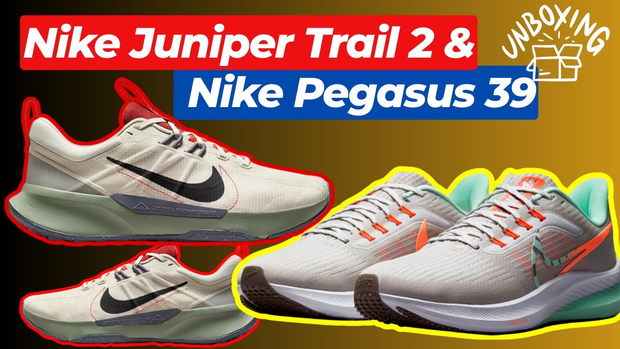 Unboxing Nike Juniper Trail 2 & Pegasus 39 | Honest Review + First Impressions (2025)