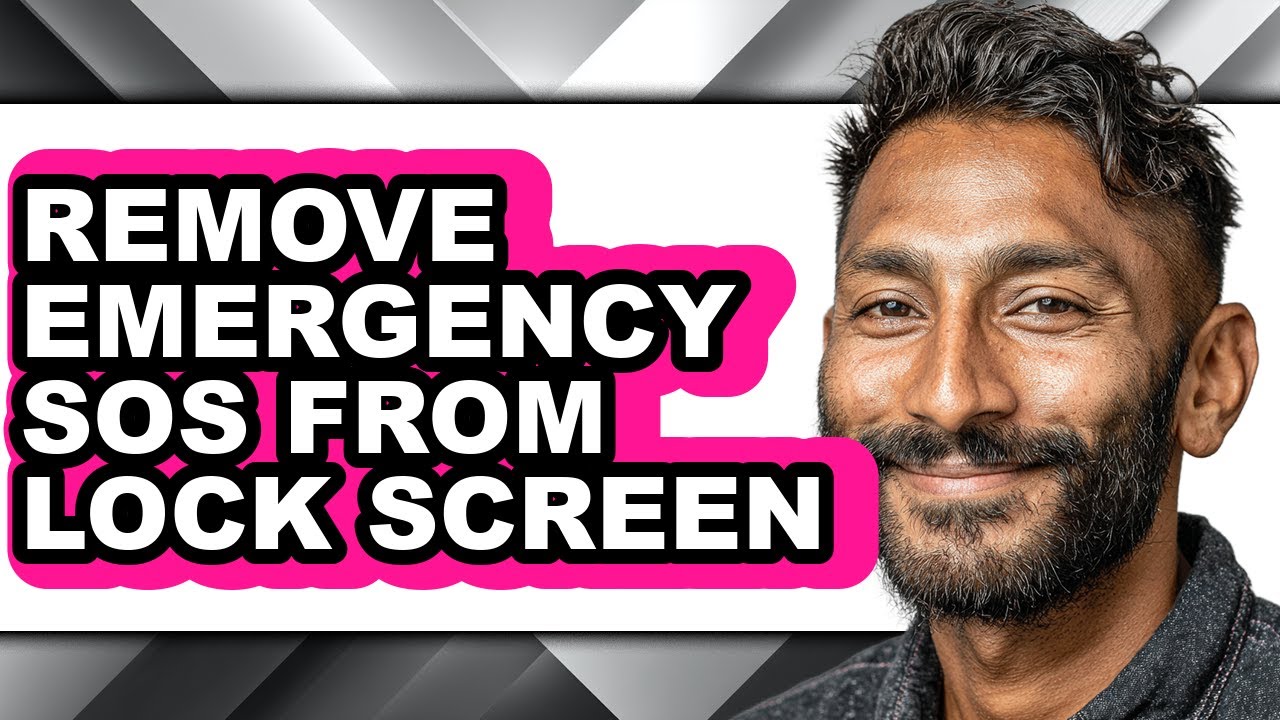 How to Remove Emergency Sos from Lock Screen - Step by Step