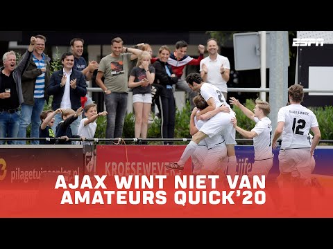 Ajax blameert zich tegen Quick '20 | Samenvatting | Vriendschappelijke wedstrijd