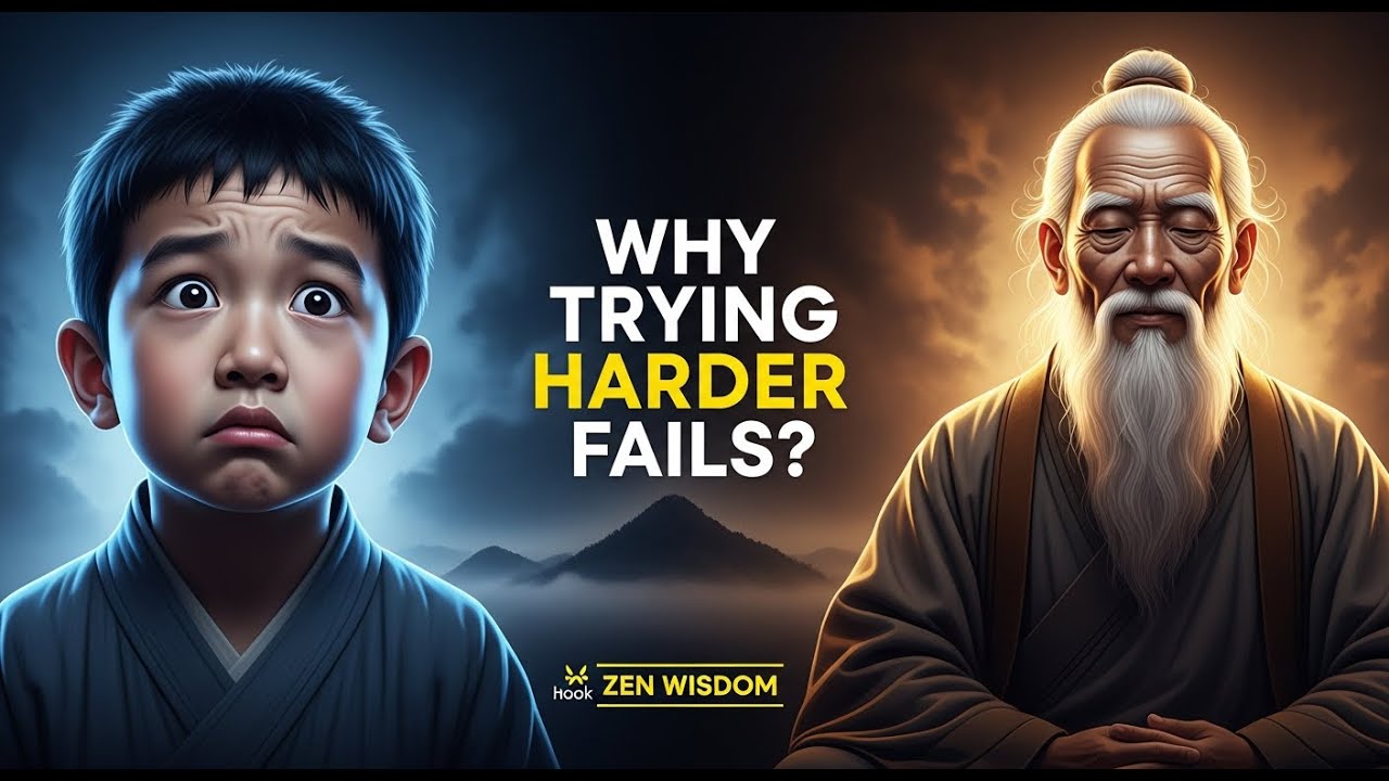 Why Trying Harder Makes Success Slower | A Zen Story That Will Change How You Think