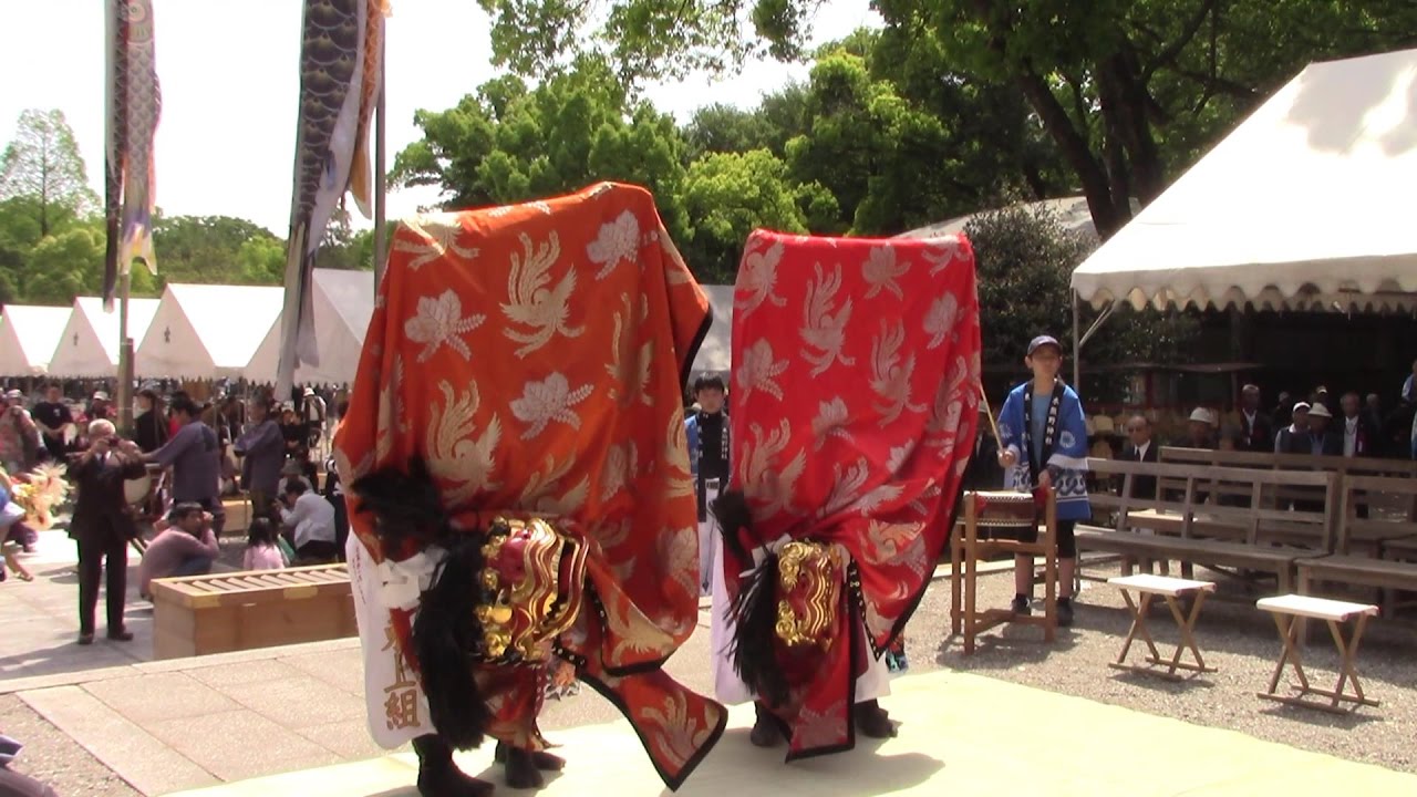 獅子舞列伝2017・木熊野神社 東上獅子組（讃岐宮春季例大祭）【香川県善通寺市文京町】（平成29年・2017）