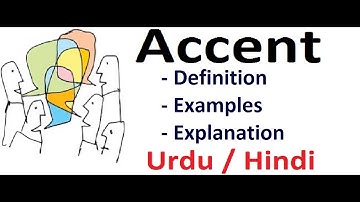 What is an Accent? | Sociolinguistics | Urdu / Hindi