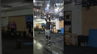 Athens Throwdown 2020 Alexis Stamou Wod 2 Master 50+