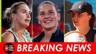 WTA Rankings: Kostyuk’s milestone, Sabalenka’s lead over Rybakina narrows, Swiatek swap places