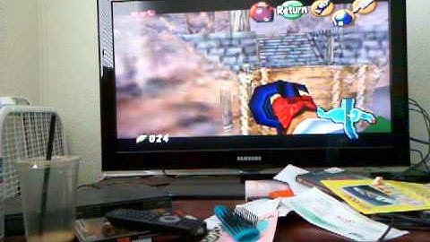 Gerudo Valley Bridge with Hookshot(LoZ:OoT)