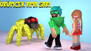 TEK RENK SARI CHALLENGE AMA ÖRÜMCEK | ROBLOX SPİDER [ ONE COLOR CHALLENGE ] | HAN KRAL KÜBRA NİSA