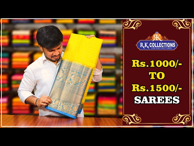 Designer Banarasi Saree at Rs 1500 | Banarasi Sarees in Indore | ID:  13119246048