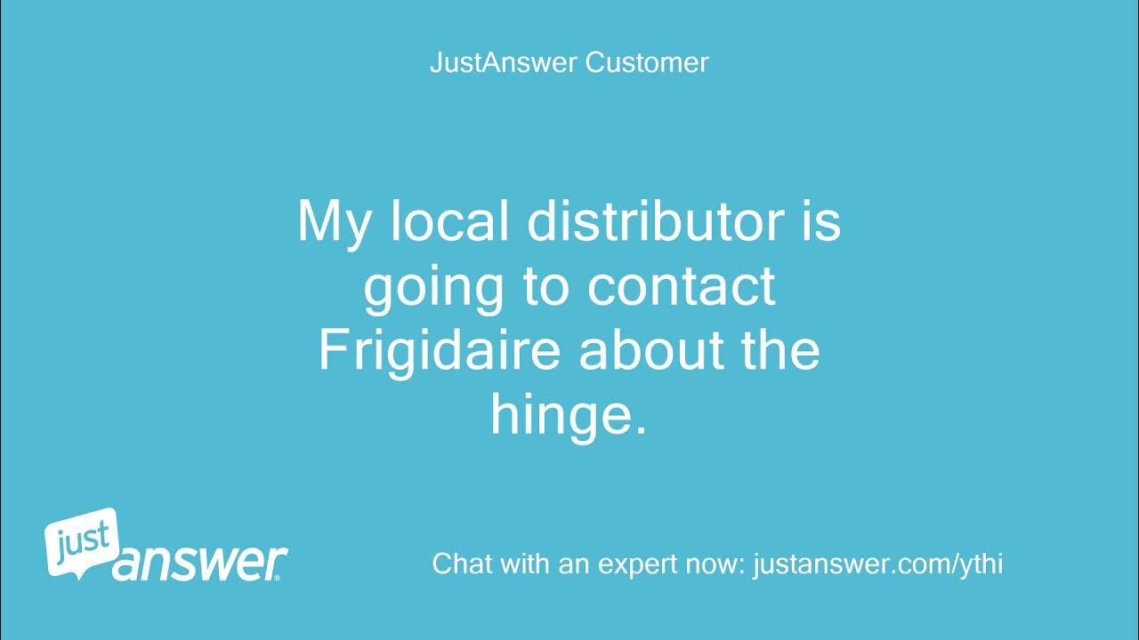 Trying to reverse door swing on upright Frigidaire freezer. YouTube