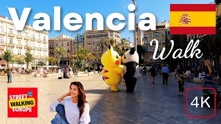 Valencia, Spain 🇪🇸 4K-HDR Walking Tour