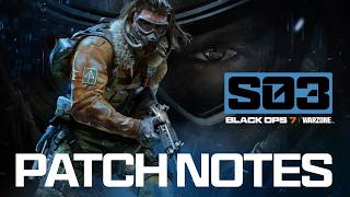 Call of Duty: Black Ops 7 Season 03 Patch Notes