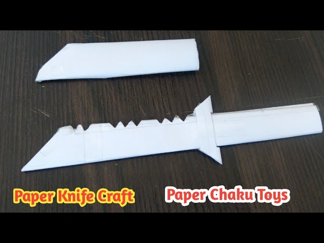 DIY  How to make a paper knife-EASY TUTORİAL 