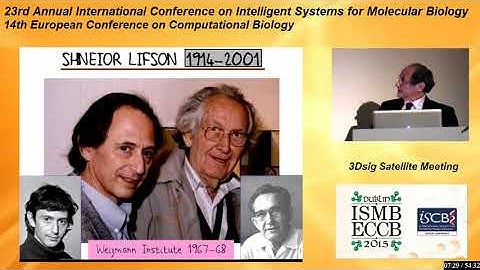 3D SIG - Birth and Future of... - Michael Levitt - Special Interest Groups (SIGs) - ISMB/ECCB 2015