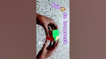 what teachers teach in class vs in homework vs in test #rubik