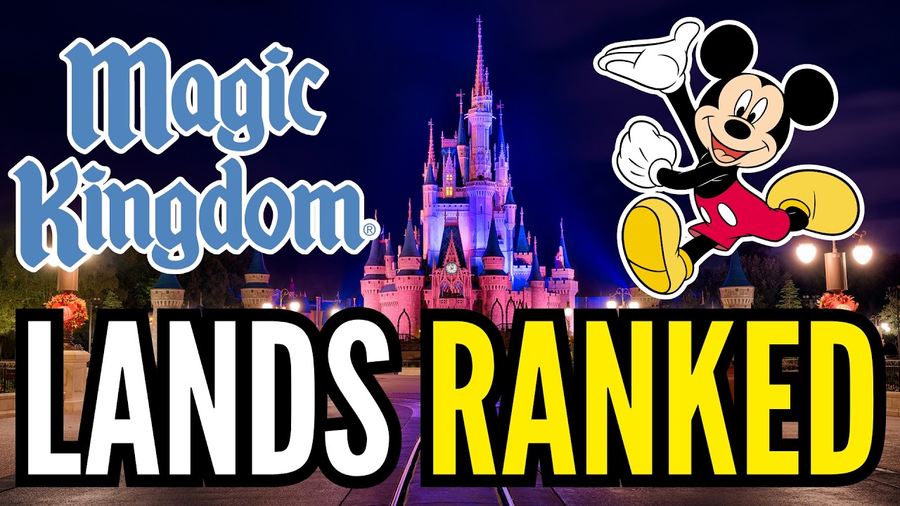 Рейтинг тематических зон Magic Kingdom - Walt Disney World!