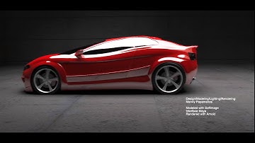 Concept Car in Maya with Arnold Rendering (PLZ VIEW IN HIGH RES)