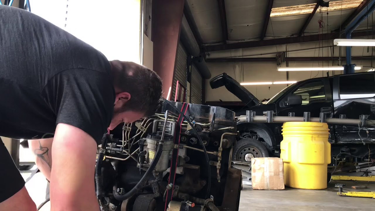 ford excursion 5.9 cummins swap