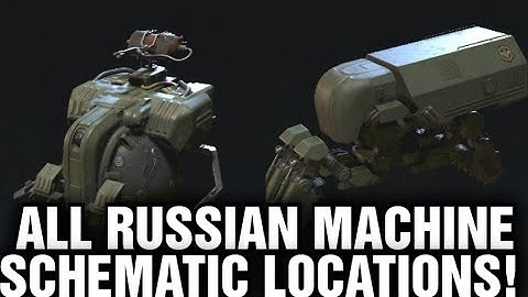 GENERATION ZERO LANDFALL All Russian Machine schematic Locations !