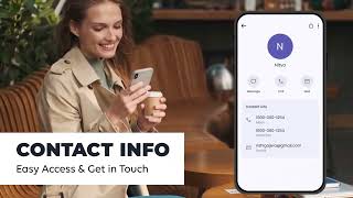 Contacts App for Android Smart Call Dialer View All Call History screenshot 1