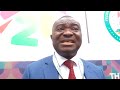 Martin Ory GMD BOING Luxury Estate interview by journalist at African international Housing show #