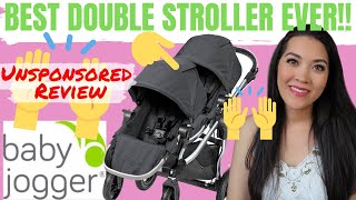 CITY SELECT DOUBLE STROLLER BY BABY JOGGER | Best Double Stroller for Twins | HONEST REVIEW