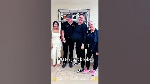 The moment her water broke#PregnancyDiaries #WaterBreak #Comedy#foryou #usa #fyp